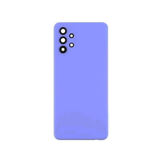 Back Cover with Camera Lens Samsung Galaxy A52S 5G/A528 (Without Logo) Purple